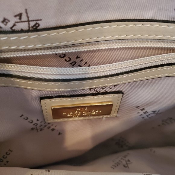 NWT A Bellucci Italy Lt Camel Nappa Leather Purse - Picture 8 of 8